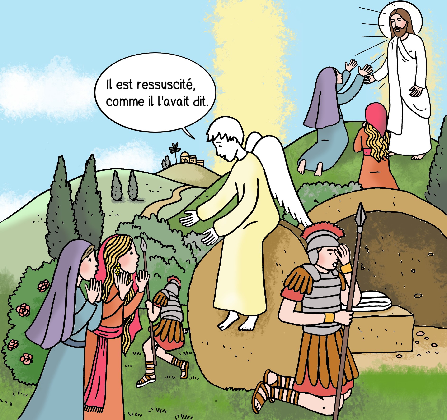 La Résurrection : Jésus sauve l’humanité - Catéchisme Emmanuel